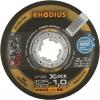Rhodius XT70 207437 řezný kotouč rovný 125 mm 1 ks nerezová ocel, ocel