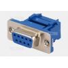 D-SUB zásuvka DS1036-09FPU2PX-YT, na plochý kabel, 9 pinů