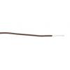 Zapojovací vodič, řada: Hookup Wire PVC, typ kabelu: Přípojka, prameny vodičů: 10/0.25 mm, Hnědá, 300V 30 m 20 AWG Zapojovací vodič, řada: Hookup Wire PVC, typ kabelu: Přípojka, prameny vodičů: 10/0.25 mm, Hnědá, 300V 30 m 20 AWG