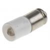 RS PRO Kontrolka barva světla Bílá, objímka žárovky: Miniaturní drážka Jednočipové, průměr: 6.1 mm, 48 V ac, 48V dc RS PRO Kontrolka barva světla Bílá, objímka žárovky: Miniaturní drážka Jednočipové, průměr: 6.1 mm, 48 V ac, 48V dc