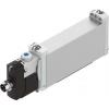 Elektromagnetický ventil 5/2, řada: VUVG Solenoid, max. průtok: 630L/min Festo 24V dc