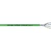 Lapp Cat6a Ethernetové kabely, Zelená, Polyvinylchlorid, A: Vnější, 48V ac 100 m, B: Vnější, typ pláště: Pocínovaný