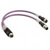 Bus kabel, A: Vnější, A: M12 5, B: M12, B: Vnitřní 5, řada: Modicon TM Schneider Electric Bus kabel, A: Vnější, A: M12 5, B: M12, B: Vnitřní 5, řada: Modicon TM Schneider Electric