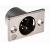 Neutrik Konektor XLR, počet kontaktů: 5, orientace těla: Rovný Vnější, pokovení: Stříbro přes nikl, Panel, 50V, materiál Neutrik Konektor XLR, počet kontaktů: 5, orientace těla: Rovný Vnější, pokovení: Stříbro přes nikl, Panel, 50V, materiál