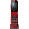 Telme X200 telefon pro seniory - véčko nabíjecí stanice, tlačítko SOS červená