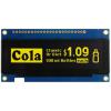 Displej OLED, řada: MDOB256064B1V-YM 3.12 in Žlutá Pasivní matice 256 x 64 pixelů COB Midas Paralelní, SPI