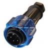 Vidlice kruhová PX0911-05-P, 5 pinů, 32 A / 600 V, IP68