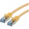 Roline 21.15.2822 RJ45 síťové kabely, propojovací kabely CAT 6A S/FTP 2.00 m žlutá dvoužilový stíněný, bez halogenů, samozhášecí 1 ks Roline 21.15.2822 RJ45 síťové kabely, propojovací kabely CAT 6A S/FTP 2.00 m žlutá dvoužilový stíněný, bez halogenů, samozhášecí 1 ks