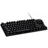 Logitech G413 TKL SE USB herní klávesnice německá, QWERTZ černá s podsvícením, odolné proti stříkající vodě