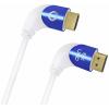 Oehlbach HDMI kabel Zástrčka HDMI-A, Zástrčka HDMI-A 1.50 m bílá D1C42546 8K UHD, 90° zatočeno doleva, třížilový stíněný HDMI kabel Oehlbach HDMI kabel Zástrčka HDMI-A, Zástrčka HDMI-A 1.50 m bílá D1C42546 8K UHD, 90° zatočeno doleva, třížilový stíněný HDMI kabel