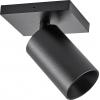 Deko Light 348246 Can Tilt eckig, 1x 7,5 W GU10, Schwarz Stropní svítidlo GU10 7.5 W černá