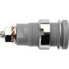 Schützinger DI SEB 6445 Ni / GR bezpečnostní vestavná zásuvka 4 mm šedá 1 ks Schützinger DI SEB 6445 Ni / GR bezpečnostní vestavná zásuvka 4 mm šedá 1 ks