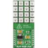 Deska displeje MIKROE-1881 Přídavná deska MikroElektronika 4x4 RGB Click Displej LED s bodovou maticí WS2812, MCP1826