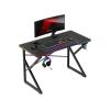 Stůl herní HUZARO Hero 1.7 RGB Black 120cm Stůl herní HUZARO Hero 1.7 RGB Black 120cm
