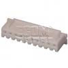 Zásuvka jednořadá H7000-10PW0000R, 1×10 pinů, rozteč 2,5 mm