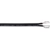 Kash 1290228 diodový kabel 2 x 0.25 mm² černá metrové zboží
