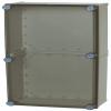 Fibox Univerzální skříň, řada: CAB PCQ IP66, IP67 barva Šedá IK08 barva Průhledné Polykarbonát 170 mm 600 mm 300 mm Fibox Univerzální skříň, řada: CAB PCQ IP66, IP67 barva Šedá IK08 barva Průhledné Polykarbonát 170 mm 600 mm 300 mm
