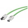 Siemens Cat6a Ethernetové kabely, řada: 6XV, Zelená, 80V 15 m, typ pláště: Stíněné Siemens Cat6a Ethernetové kabely, řada: 6XV, Zelená, 80V 15 m, typ pláště: Stíněné