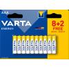 Baterie Varta ENERGY 4103, AAA/R03 alk. B10 cena za balení 10 ks
