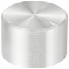 TRU COMPONENTS TC-11613836 otočný knoflík s označením stříbrná (Ø x v) 20 mm x 13 mm hliník, plast 1 ks