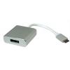 Roline Adaptér, 4K x 2K, video připojení: Display Port, standard: USB typu C