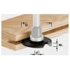 Festool 491057 drážkovací fréza, Vnější Ø 40 mm, Pracovní délka 3 mm, Ø hřídele 6 mm