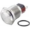 TRU COMPONENTS TC-GQ16-KH-11/J/S, TC-7494912 tlačítkový spínač antivandal, 16 mm, 48 V/DC, 2 A, 1 ks