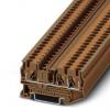 Phoenix Contact Napájení přes svorkovnici 3211254, řada: PT 4, 800V Hnědá 0.2mm², 6 mm² 1 Zásuvný IECEx/ATEX