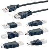 Schwaiger USB 2.0 prodlužovací kabel [1x USB 2.0 zástrčka A - 1x USB 2.0 zásuvka A] CAUSET 531 1.5 m