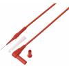 VOLTCRAFT MSL-520 rot měřicí kabel 4 mm zástrčka pinový kontakt 1.5 m červená 1 ks VOLTCRAFT MSL-520 rot měřicí kabel 4 mm zástrčka pinový kontakt 1.5 m červená 1 ks