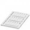 Phoenix Contact 0832105 UCT-WMCO 5,4 (23X8) značení kabelů Druh montáže: přichycení sponami Potisknutelná plocha: 23 x 8 mm bílá Počet markerů: 18 1 ks