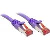 LINDY 47822 RJ45 síťové kabely, propojovací kabely CAT 6 S/FTP 1.00 m fialová s ochranou 1 ks LINDY 47822 RJ45 síťové kabely, propojovací kabely CAT 6 S/FTP 1.00 m fialová s ochranou 1 ks