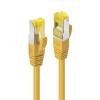 LINDY 47666 RJ45 USB kabel CAT 6A S/FTP 7.50 m žlutá 1 ks LINDY 47666 RJ45 USB kabel CAT 6A S/FTP 7.50 m žlutá 1 ks