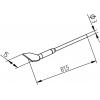 Ersa 0172KD pájecí hrot dlátový, rovný Velikost hrotů 3.10 mm Obsah 1 ...