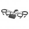 Přepínač KVM, 3,5 mm stereo 2portový USB, počet zobrazení: 1 3 StarTech.com, video připojení: USB 5120 x 1440 Přepínač KVM, 3,5 mm stereo 2portový USB, počet zobrazení: 1 3 StarTech.com, video připojení: USB 5120 x 1440