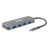 Rozbočovač USB-C DUB-2340, standard: USB 1.1, USB 2.0, USB 3.0 USB, počet portů USB: 5 Sběrnice USB 13 mm D-Link 35 mm