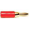 Mueller Electric BU-P3690-2 mini banánkový konektor červená 10 ks Mueller Electric BU-P3690-2 mini banánkový konektor červená 10 ks