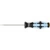 Wera 3335 dílnu šroubovák pro šrouby Microstix Šířka čepele: 3 mm Délka dříku: 80 mm