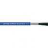 Ovládací kabel 4žilový plocha průřezu 0.75 mm² 18 AWG, 500V Stíněný Polyvinylchlorid plášť, Modrá, vnější průměr: 7 mm