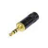Re-An Products Konektor jack, Kabel, Zástrčka Vnější, 3.5 mm 3, orientace těla: Rovný, materiál kontaktu: Mosaz,
