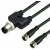 Pepperl+Fuchs V3-GM-BK0,6M-PUR-U-T-V1-G rozdělovač a adaptér pro senzory - aktory , 275517, piny: 3, 3, 0.6 m, 1 ks