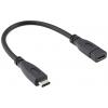 Roline USB kabel USB 3.2 Gen2 USB-C ® zástrčka 0.15 m černá stíněný 11.02.9015 Roline USB kabel USB 3.2 Gen2 USB-C ® zástrčka 0.15 m černá stíněný 11.02.9015