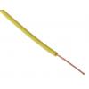 Přístrojový kabel, řada: FlexiVolt, typ kabelu: Nestíněný, prameny vodičů: 129/0.07 mm, Žlutá, 500V 100 m 20 AWG Staubli