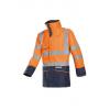 Sioen Hedland Tmavomodrá, Oranžová Unisex Reflexní plášť S Sioen Hedland Tmavomodrá, Oranžová Unisex Reflexní plášť S
