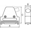 MH Connectors Plášť D-Sub, řada: MHDVSL, orientace těla: Úhlový, počet kontaktů: 9, materiál pouzdra: Zinek, barva: MH Connectors Plášť D-Sub, řada: MHDVSL, orientace těla: Úhlový, počet kontaktů: 9, materiál pouzdra: Zinek, barva: