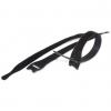Suchý zip, Černá 13mm x, délka: 200 mm Předem nařezané Velcro Suchý zip, Černá 13mm x, délka: 200 mm Předem nařezané Velcro