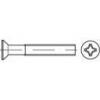 TOOLCRAFT 1066251 zápustný šroub M10 40 mm křížová drážka Philips DIN 965 nerezová ocel A4 100 ks