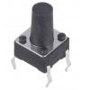 Mikrospínač KFC-A06-10, 6×6 mm, výška 10 mm Mikrospínač KFC-A06-10, 6×6 mm, výška 10 mm
