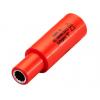 Hluboký nástrčkový klíč 1/4 in pohon 6 mm 12 bodů Čtvercový Splňuje normu VDE/1000V, celková délka: 65mm ITL Insulated