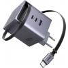 UGREEN Nexode Pro X616 100W GaN Fast Charger nabíjecí adaptér, GaN, 2x USB-C®, 1x USB A , 100 W, QC 2,0, QC 3.0, QC 4+, Power Delivery 3.0, PPS, šedá UGREEN Nexode Pro X616 100W GaN Fast Charger nabíjecí adaptér, GaN, 2x USB-C®, 1x USB A , 100 W, QC 2,0, QC 3.0, QC 4+, Power Delivery 3.0, PPS, šedá